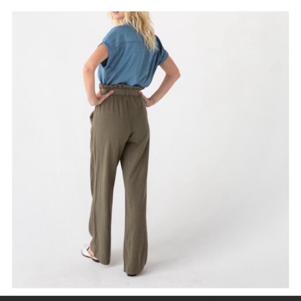 Thread & Supply paper bag pants - Picture 2 of 7